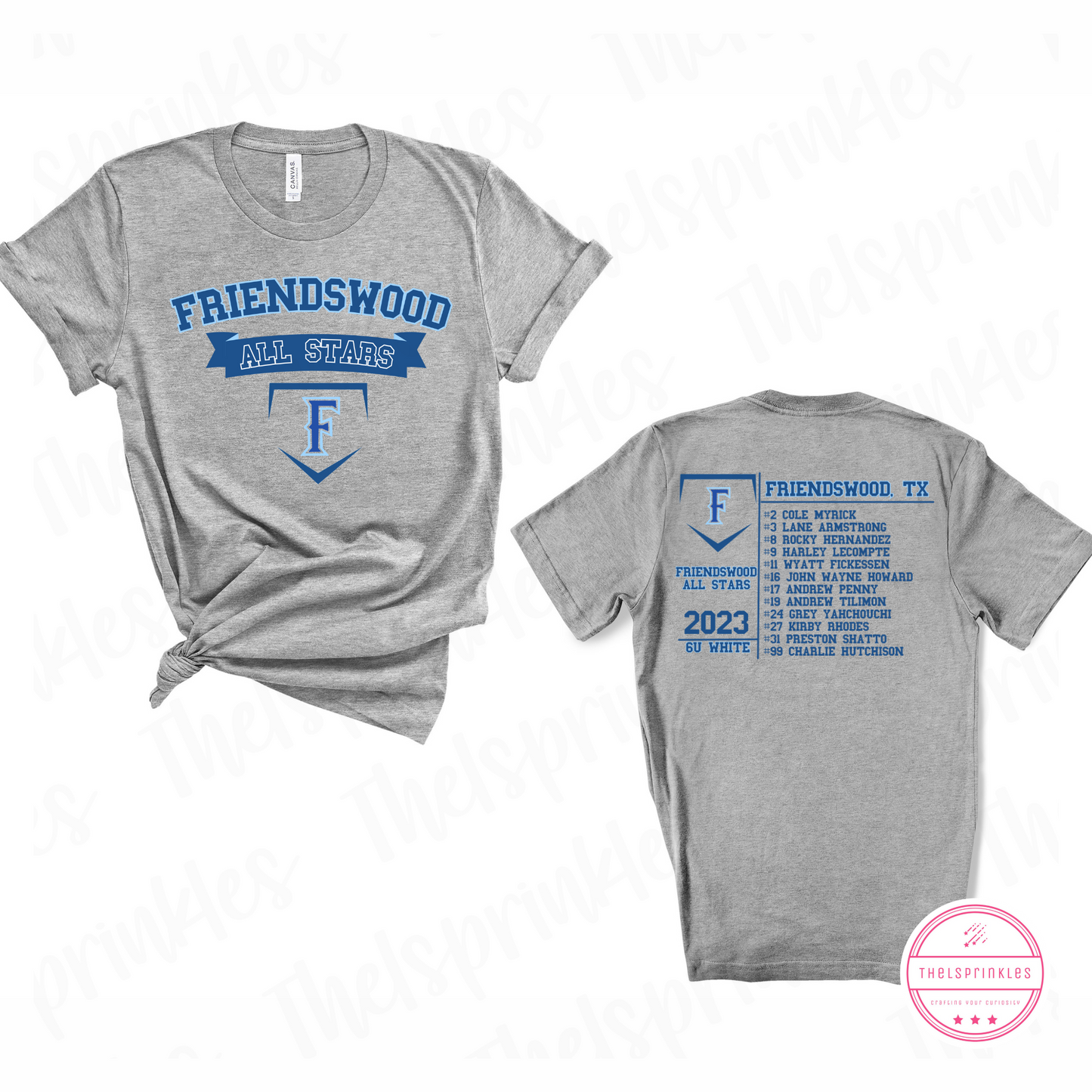 Friendswood Baseball Shirt - Promo!