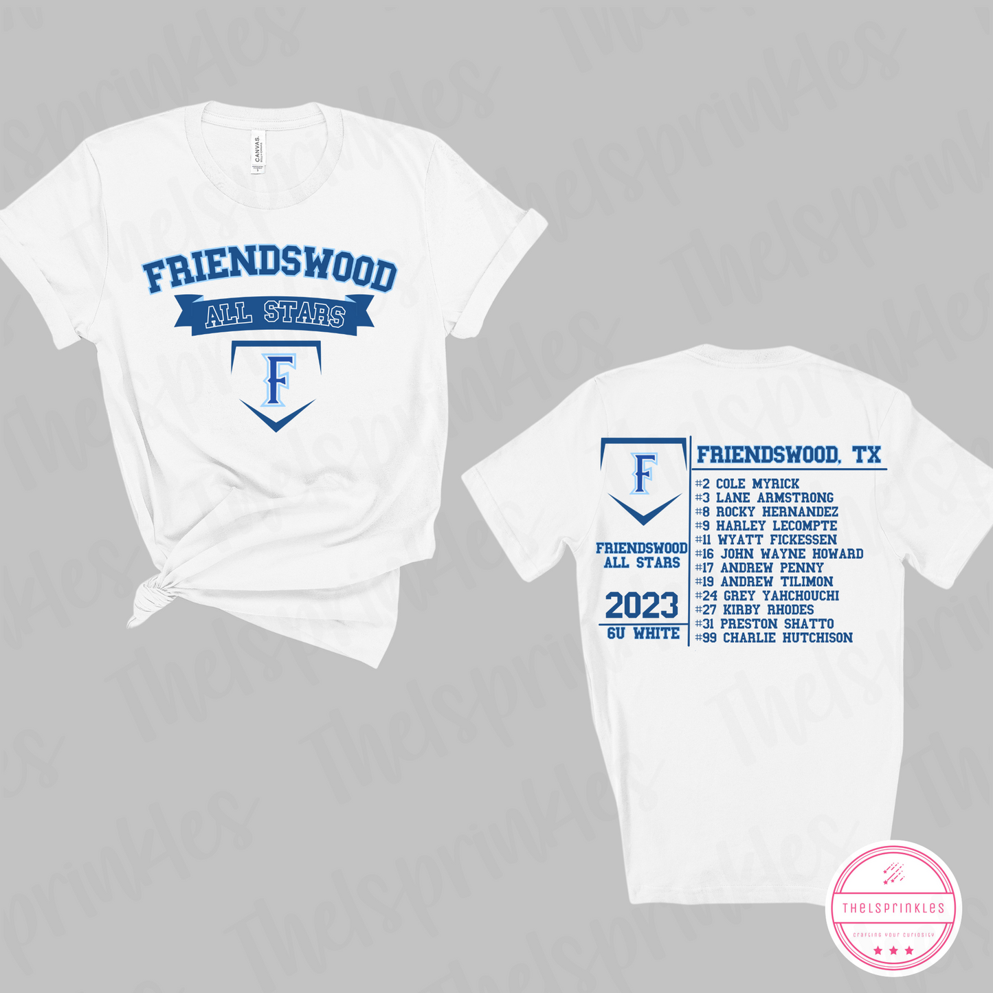 Friendswood Baseball Shirt - Promo!