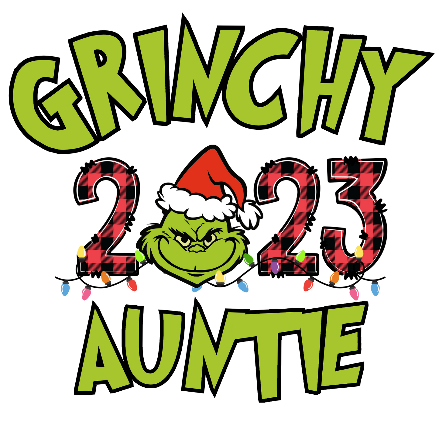 Grinchy auntie, png download