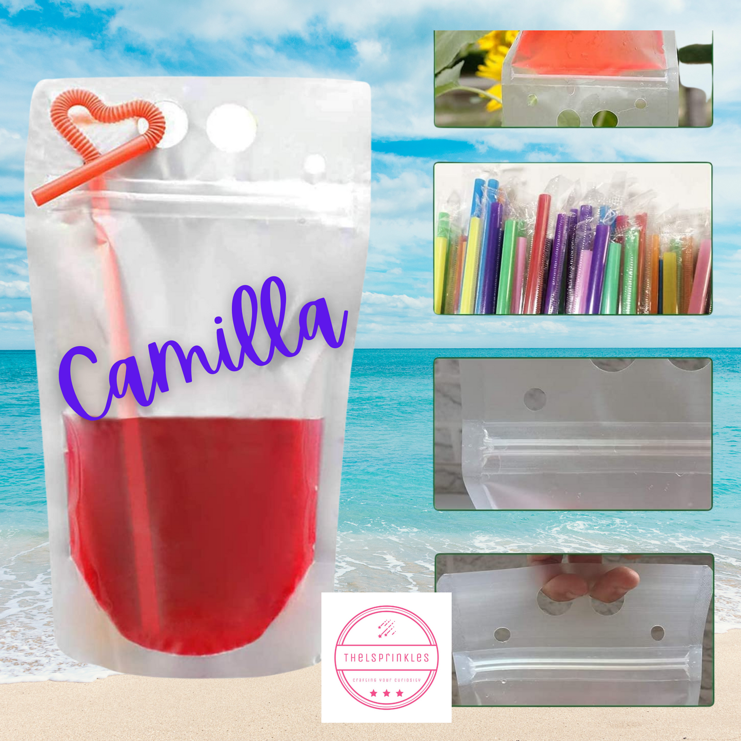 Drink Pouches - Customizable