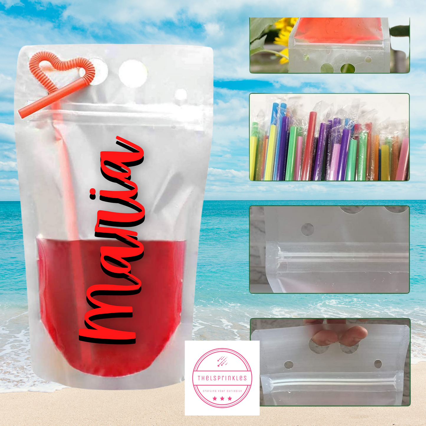 Drink Pouches - Customizable