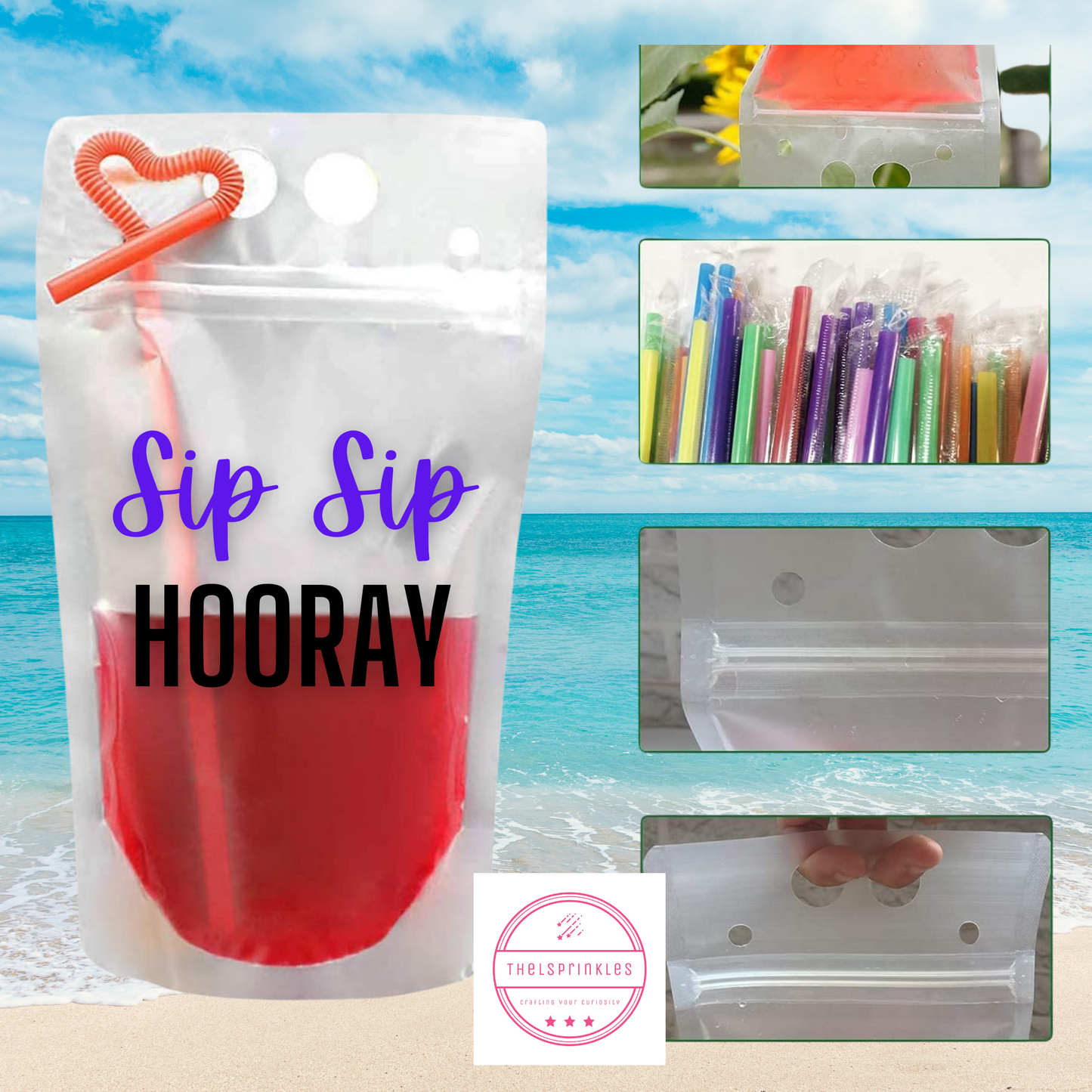 Drink Pouches - Customizable