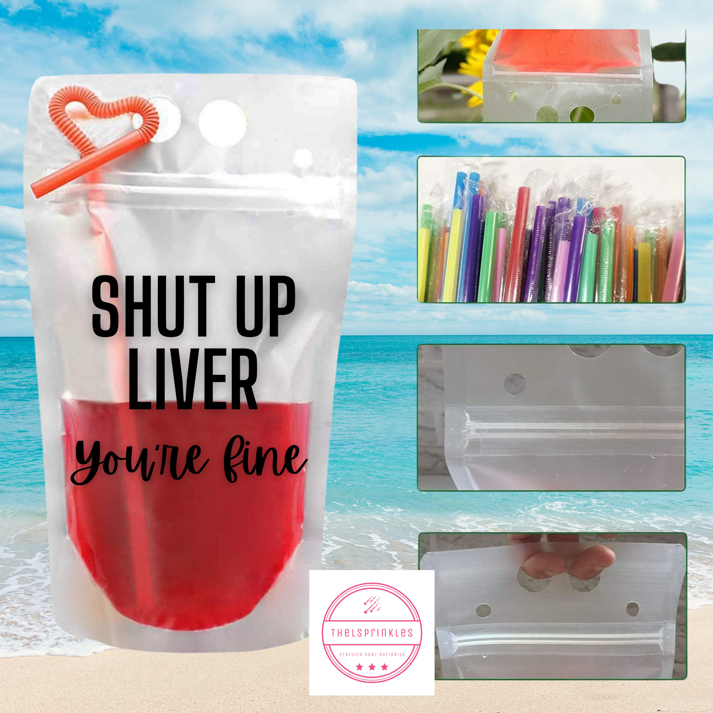 Drink Pouches - Customizable