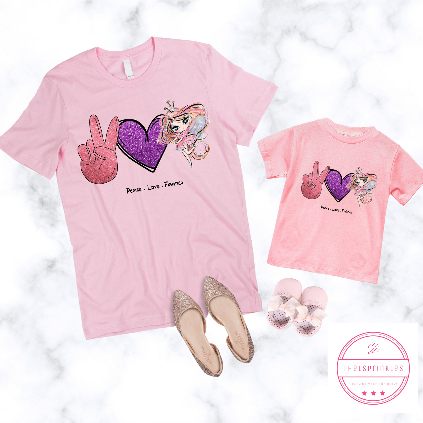 Peace Love Fairies - Adult