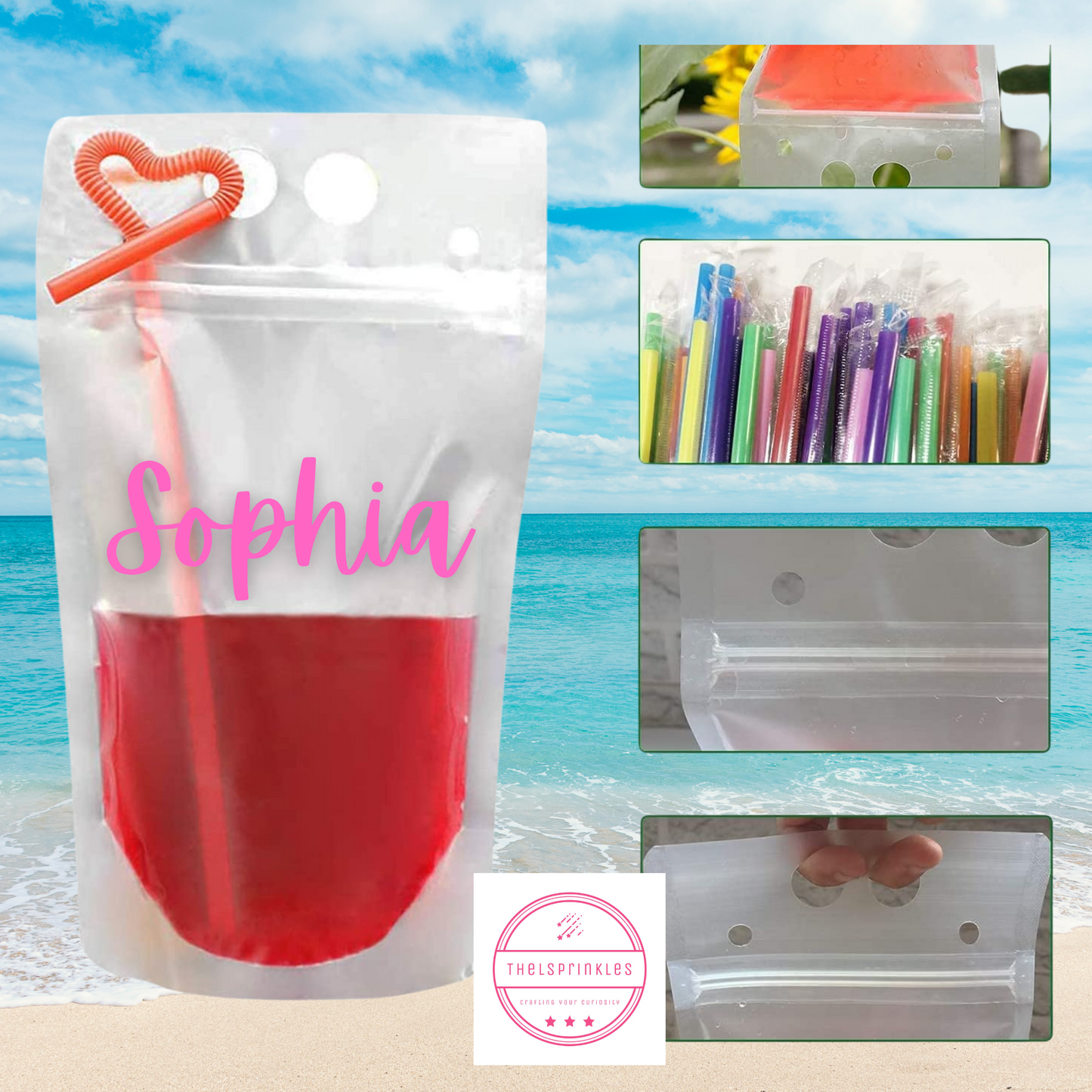 Drink Pouches - Customizable