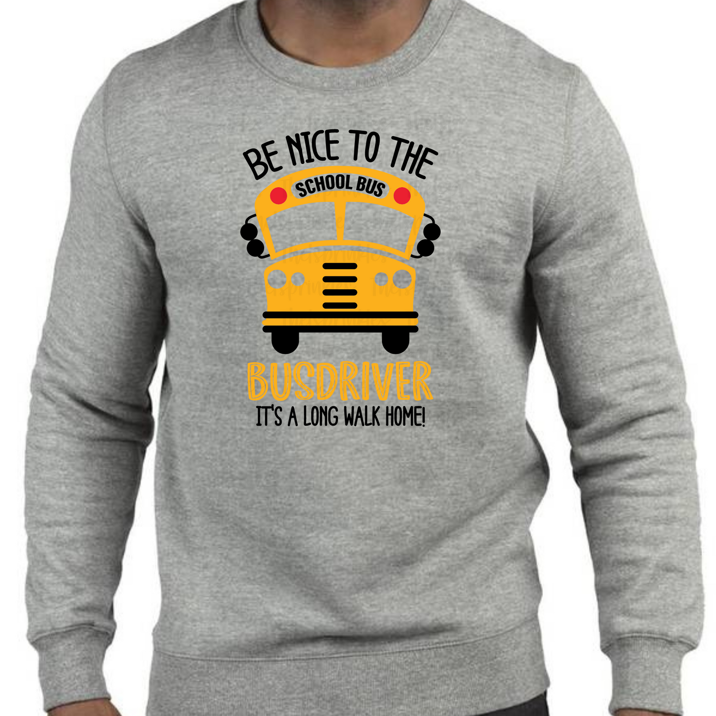 Be nice to bus driver