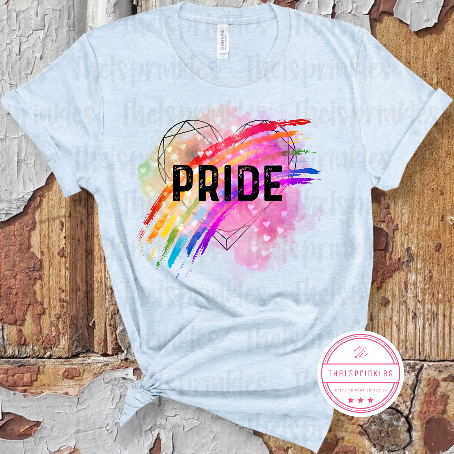 Pride Geometric Heart
