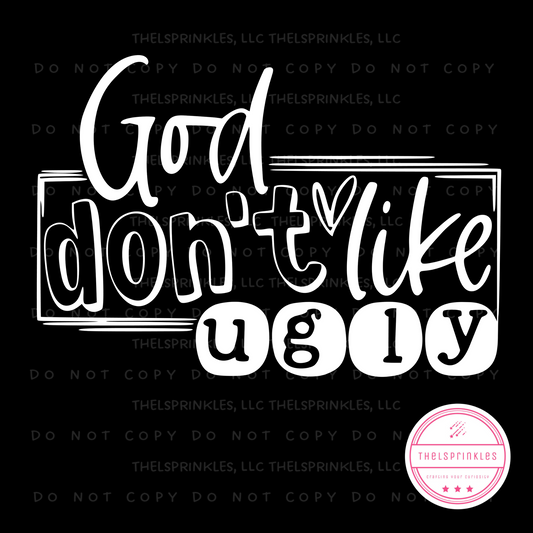 God don't like ugly, Png download