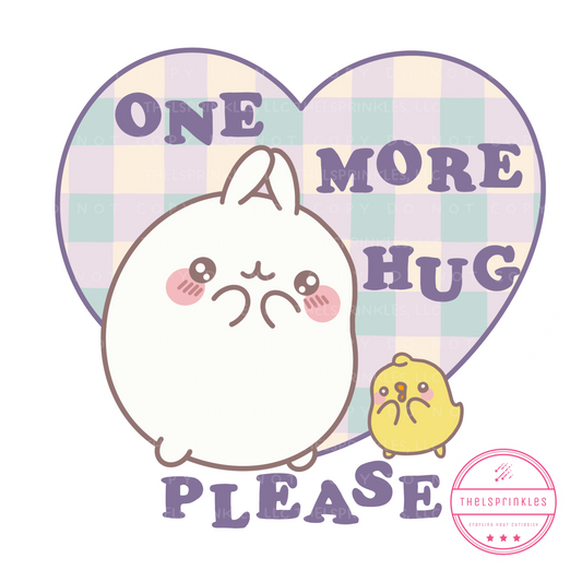 One more hug, molang, png download