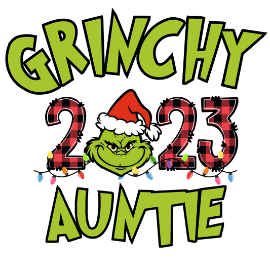 Grinchy auntie, png download