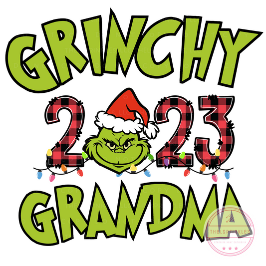 Grinchy Grandma, png download