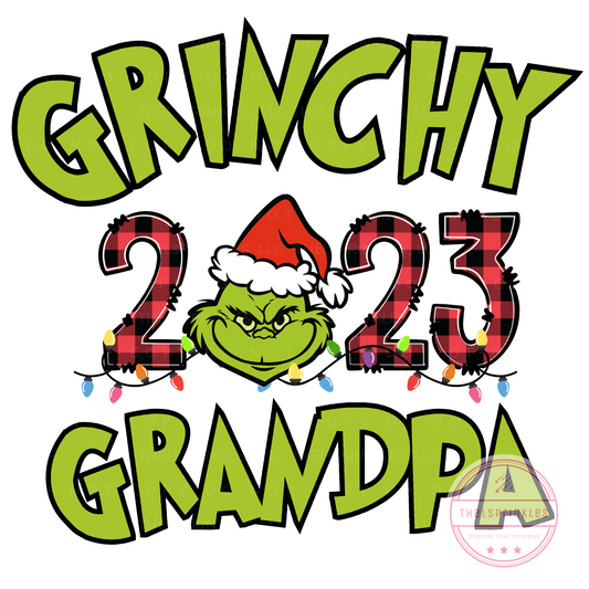 Grinchy Grandpa, png download