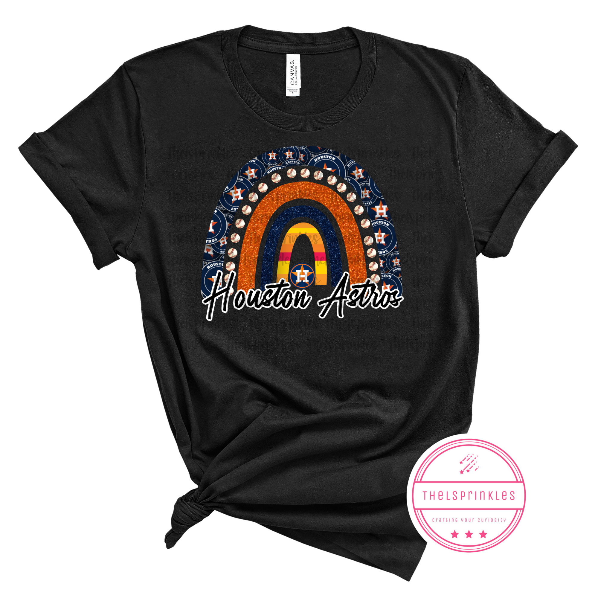 Astros Rainbow H Tee