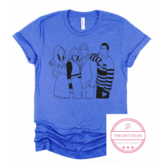 Silhouette Characters - Schitts Creek