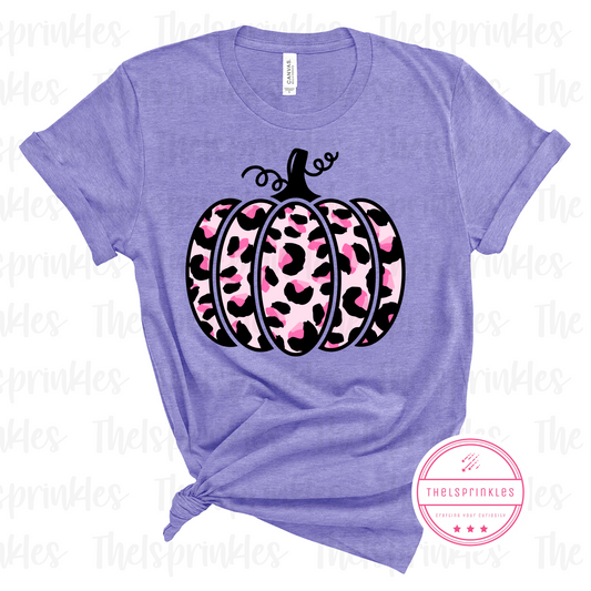 Pink Leopard Pumpkin
